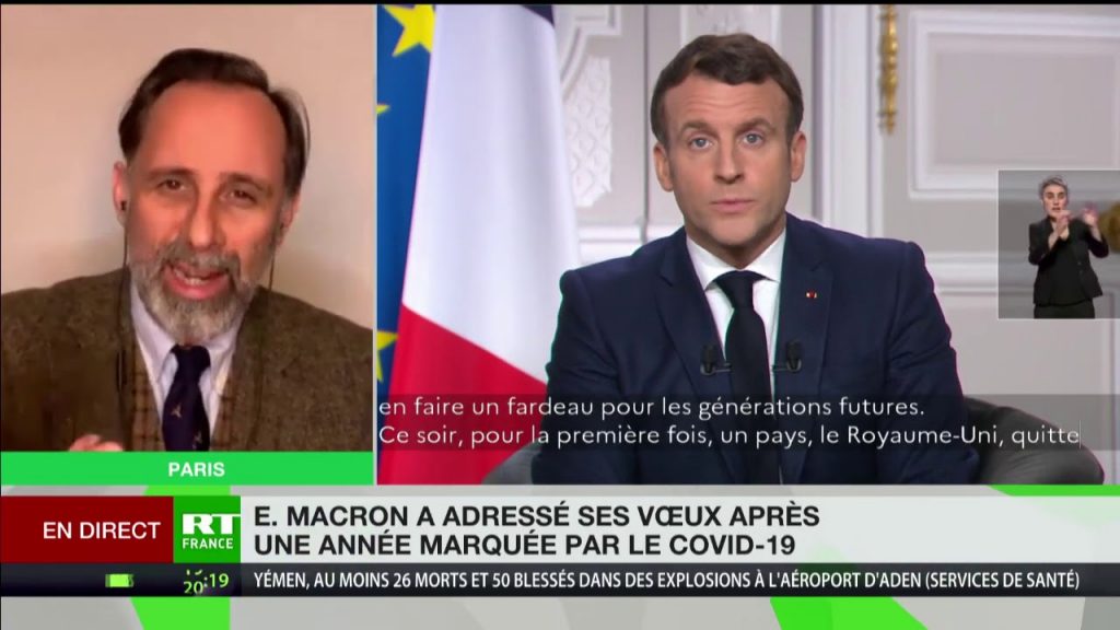 Alexis Poulin Sur Les Vœux De Macron Ce Président Embastillé Bunkerisé à Lelysée Invente Un