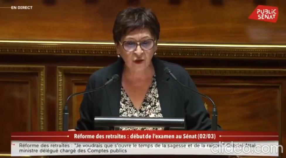 Eliane Assassi Sur La Réforme Des Retraites: 