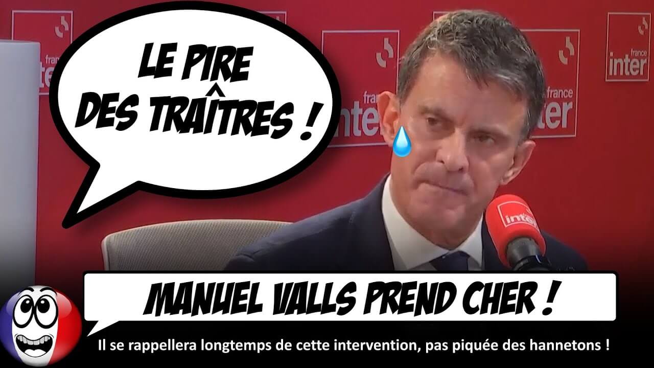 "Vous êtes un ÉTRON !". Manuel Valls INSULTÉ par un auditeur en direct